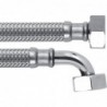 FLEXIBLE INOX FEMELLE / FEMELLE 1/2" 100CM