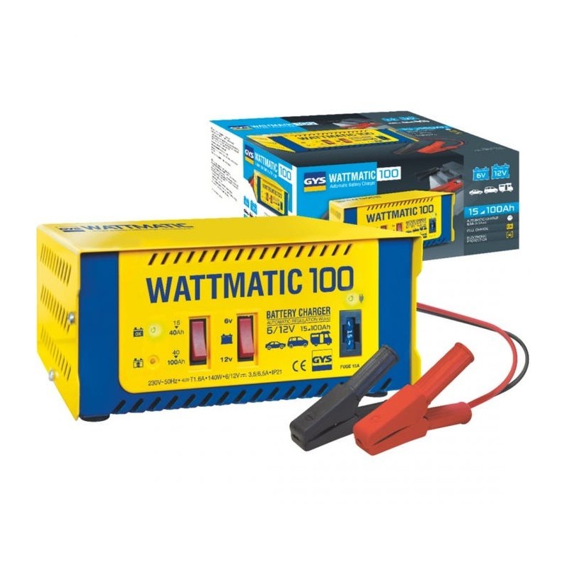 CHARGEUR BATTERIE WATTMATIC 100 6/12 V
