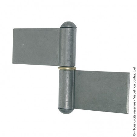 PAUMELLE DE GRILLE A SOUDER EXTRA-FORTE