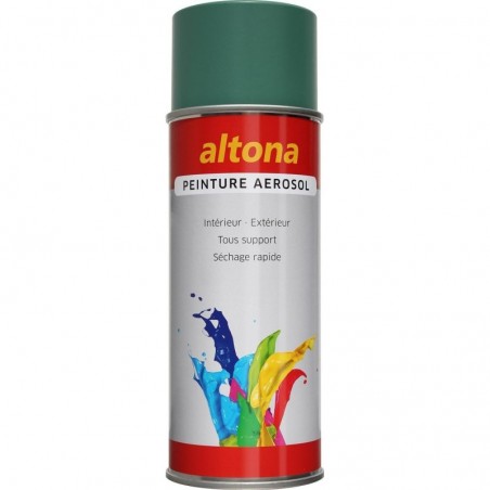 ALAC AEROSOL VERT FERRONERIE MAT 400ML