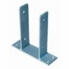 ANCRE POTEAU A VISSER 91mm BASE 210x65x6MM