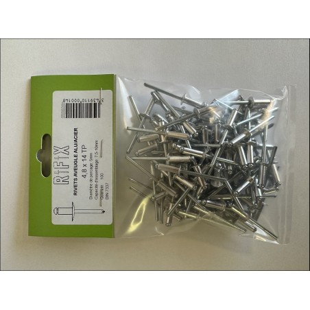 RIVET AVEUGLE 4,8 X 14 /100 PCS