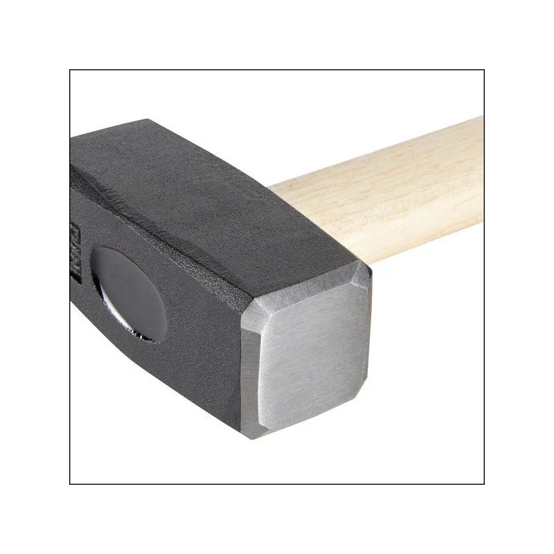 Manche De Massette En Bois De Hêtre - Longueur 26 Cm, œil Ovale 40x28 Mm, Pour Modèles Outibat 200100/125/150