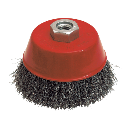 BROSSE METAL ONDULE Ø 100 M14