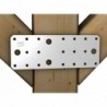 PLATINE PERFOREE 205X90X3MM