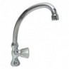 ROBINET LAVE MAINS CHROME A BEC