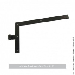 PENTURE EQUERRE GAUCHE 300X250X4MM
