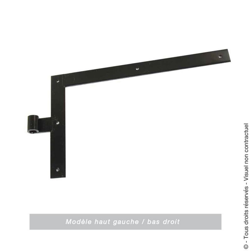 PENTURE EQUERRE GAUCHE 300X250X4MM