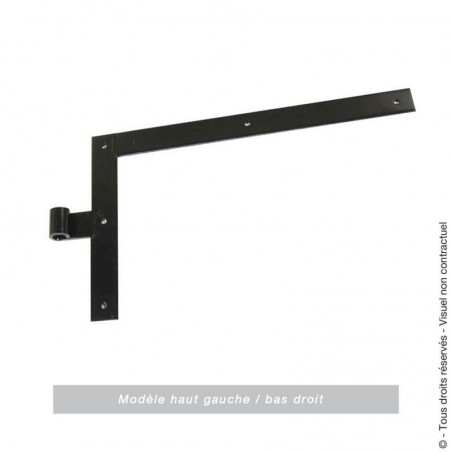 PENTURE EQUERRE GAUCHE 300X250X4MM