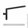 PENTURE EQUERRE GAUCHE 300X250X4MM
