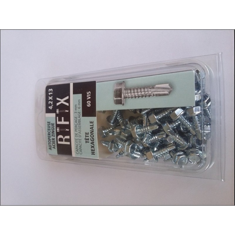 VIS AUTOPERCEUSE 4,2 X 13 / 60 PCS