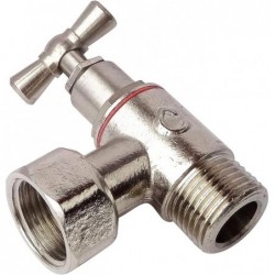 ROBINET ARRET EQUERE CHROME R21S STANDARD