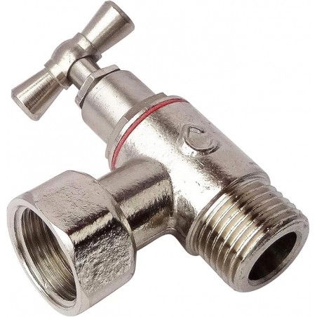 ROBINET ARRET EQUERE CHROME R21S STANDARD