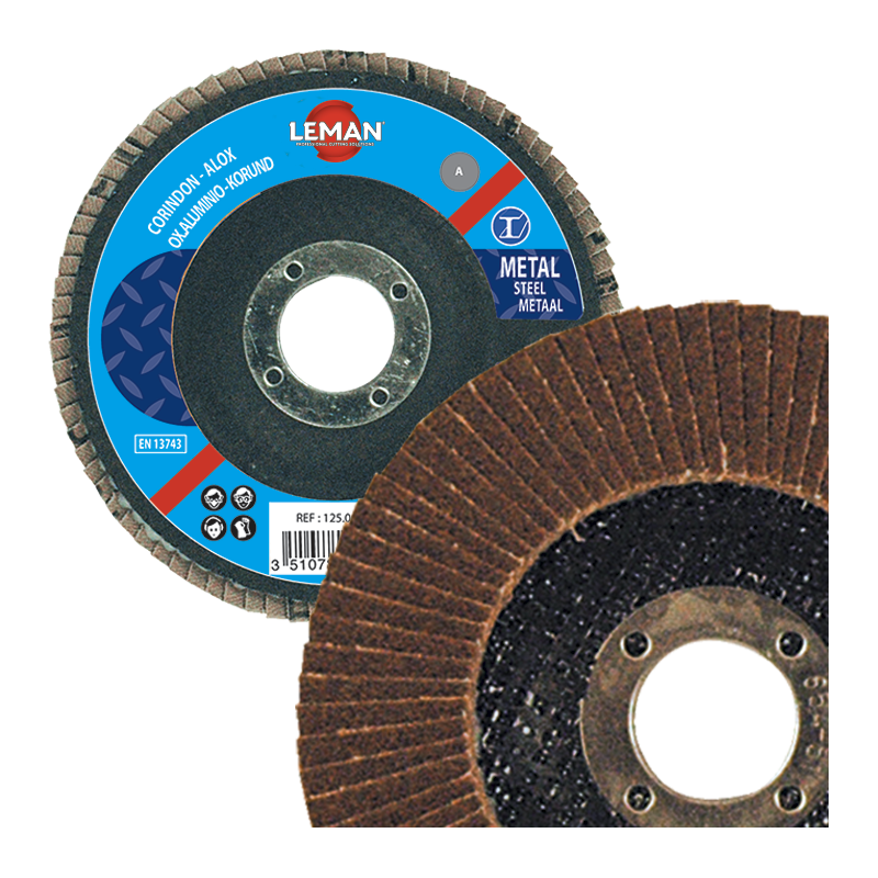 DISQUE A LAMELLES Ø 125 GRAIN 60