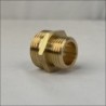 MAMELON DOUBLE MALE REDUIT M15/21 M12/17