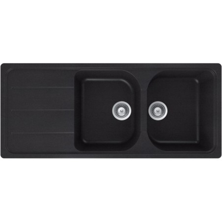 EVIER RESINE NOIR 2C