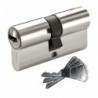 CYLINDRE LAITON NICKELE 30X30MM