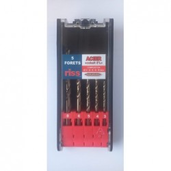 COFFRET 5 FORETS COBALT 8% Ø 3 A 8 MM