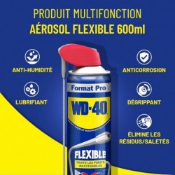 WD-40 DEGRIPPANT 600ML + FLEXIBLE