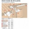 NAISSANCE CENTRALE GRISE A JOINTS NC33