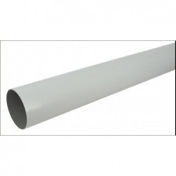 DESCENTE GOUTIERE RONDE GRISE Ø100 MM X 4M
