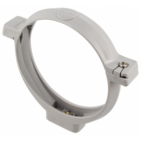 COLLIER A BRIDE GRIS COTGT