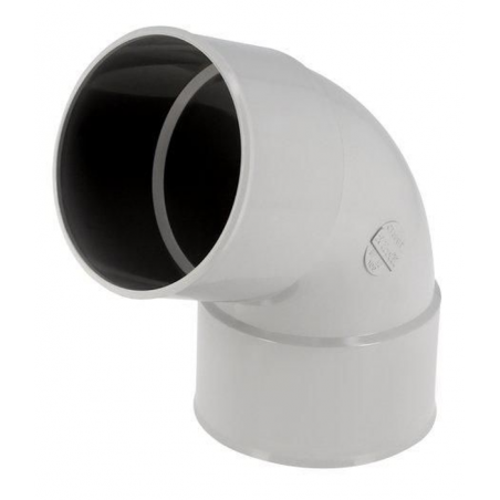COUDE A COLLER 67°30 FEMELLE/FEMELLE GRIS CT66GT