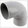 COUDE A COLLER 87°30 FEMELLE/FEMELLE GRIS CT88GT
