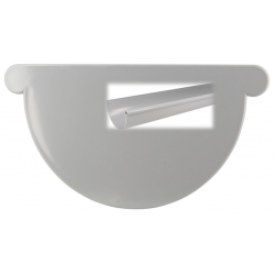 FOND GOUTTIERE GRIS REVERSIBLE A COLLER FGN33