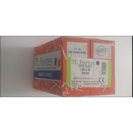 POINTES GALVA TP 5KG