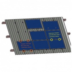 KIT EXTENSION TOITURE POUR BAC ACIER