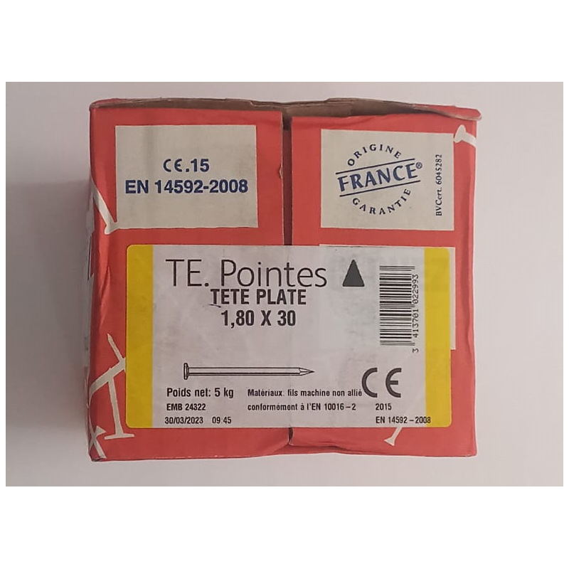 POINTES ORDINAIRE TP 5KG