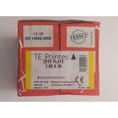 POINTES ORDINAIRE TP 5KG