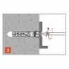 CHEVILLE NYLON Ø 06X30 X100 PCS / BOITE