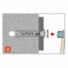 CHEVILLE NYLON TSS A FRAPPER Ø 6X60 MM